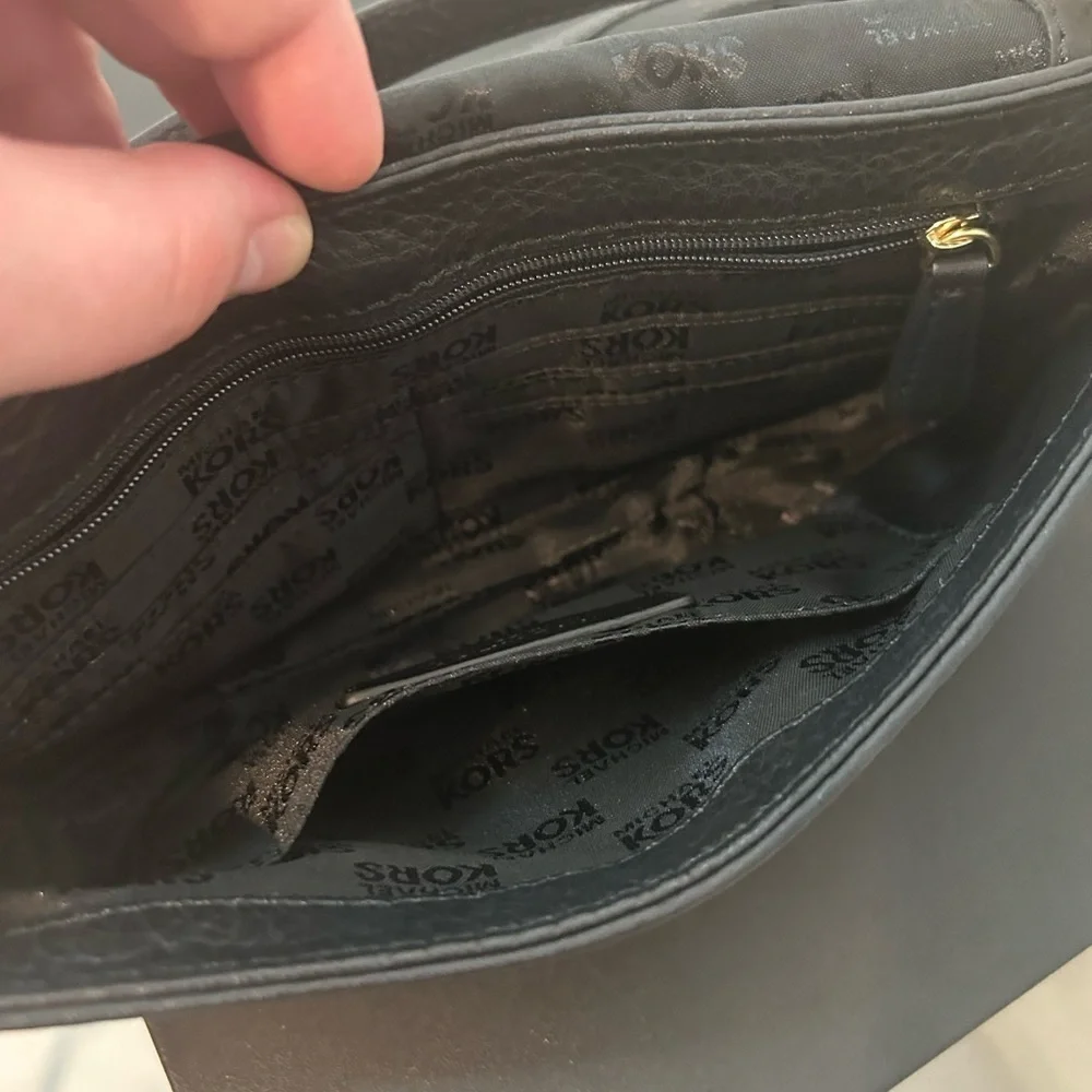 Michael Kors clutch bag with keychain